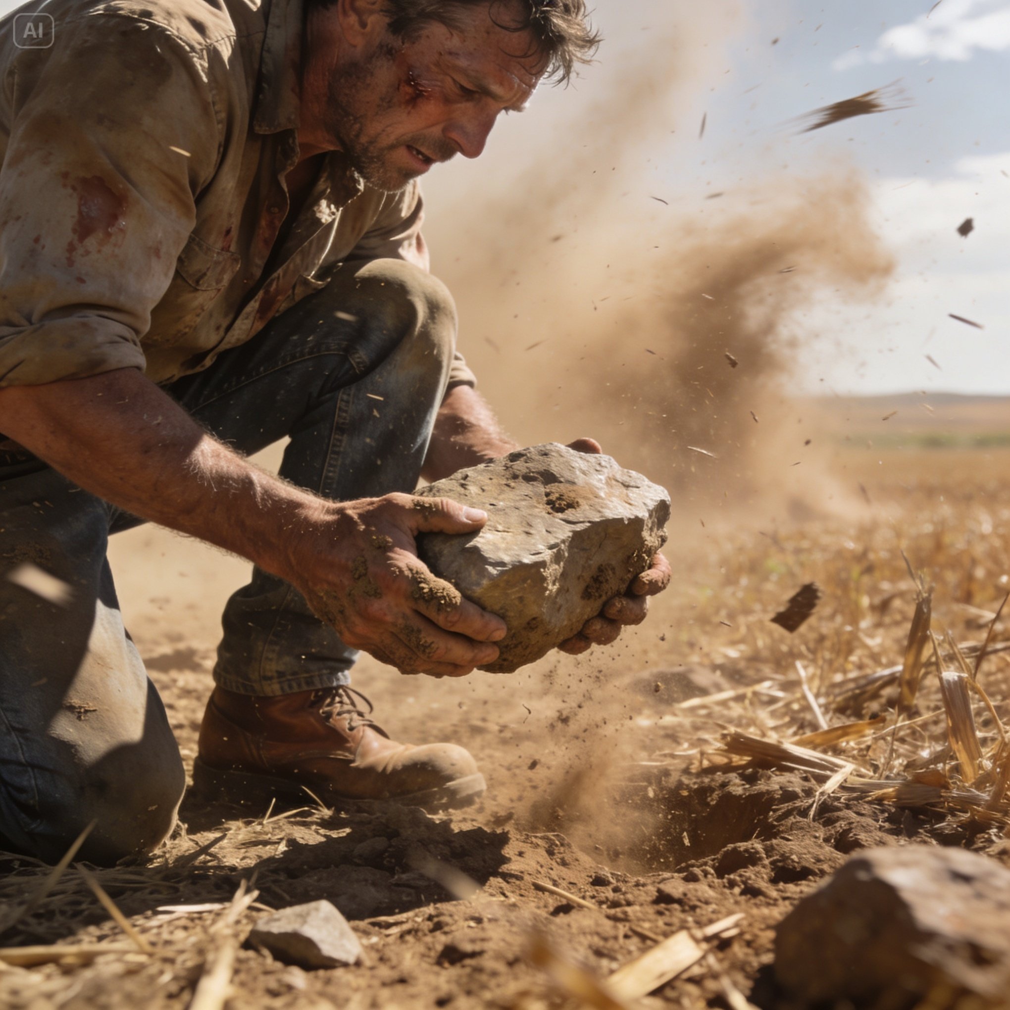 My neighbors laughed when I started stacking worthless rocks in the dirt, but they stopped when the wind hit.