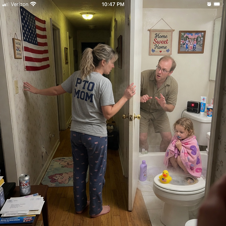 ““Daddy Says I Can’t Talk About Our Bath Games,” My 5-Year-Old Whispered… The Truth I Discovered Behind That Locked Door DESTROYED Our Family Forever. “