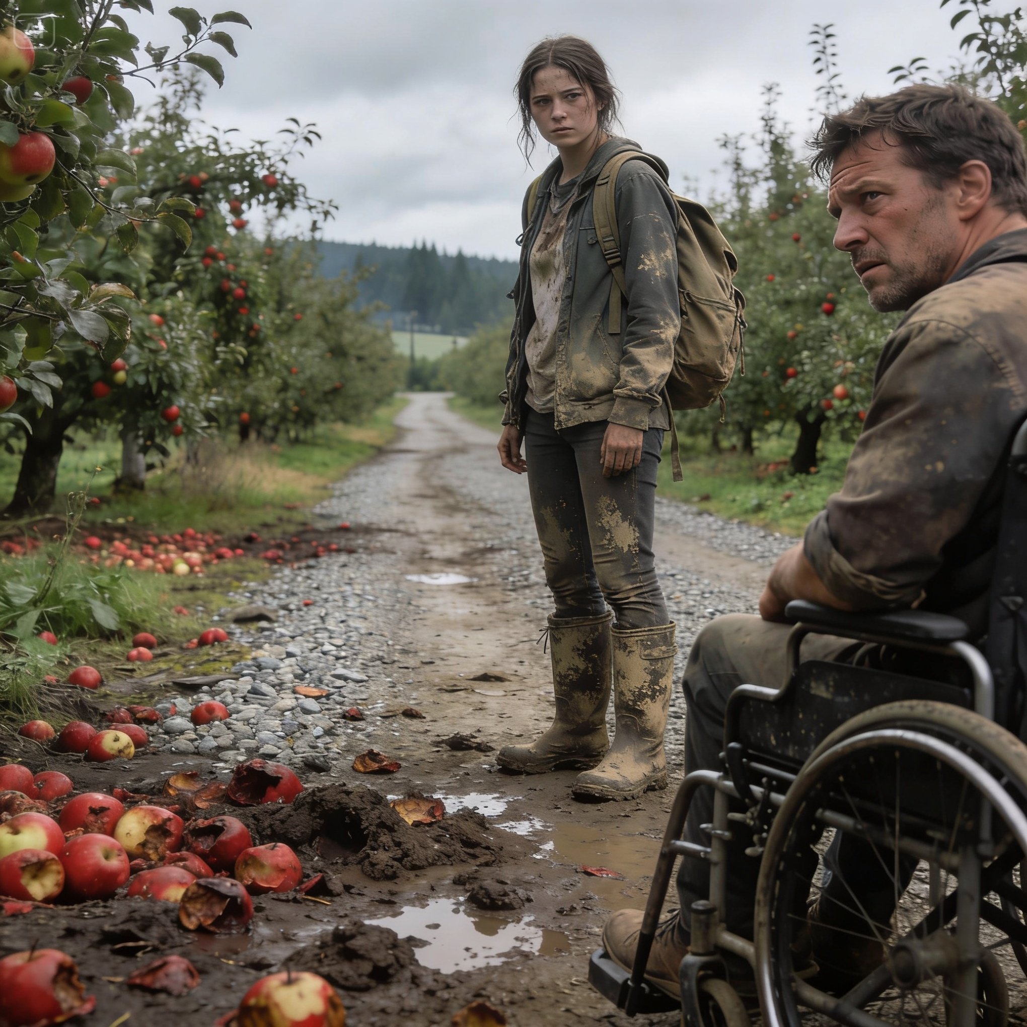 I surrendered my DYING ORCHARD to rot, yet a DRIFTER sparked hope until our desperate fight FAILED. CAN WE SURVIVE?!