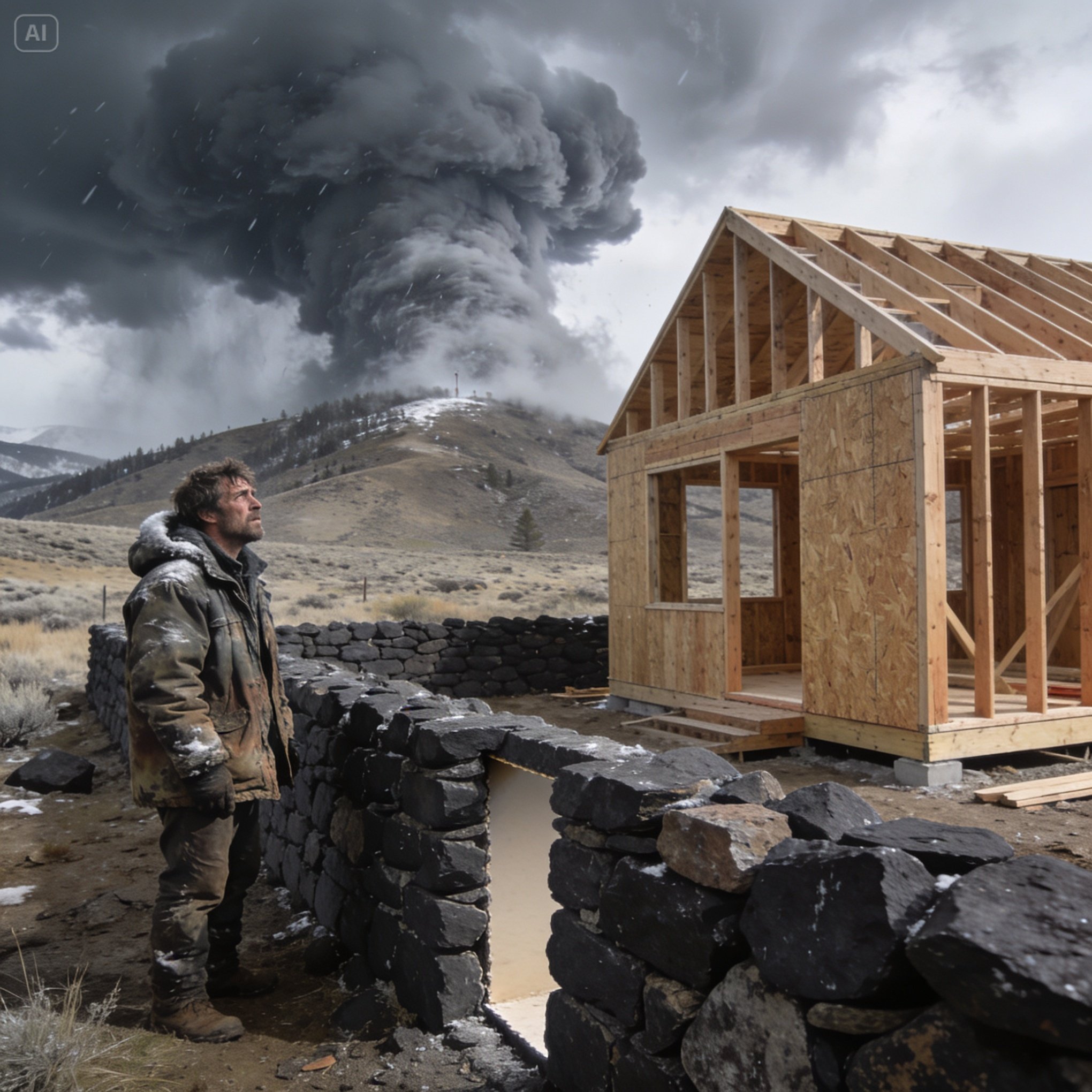 I WRAPPED my freezing cabin in STONE, locals ruthlessly MOCKED me, and my exhaustive EFFORTS changed NOTHING. WILL WE SURVIVE?!