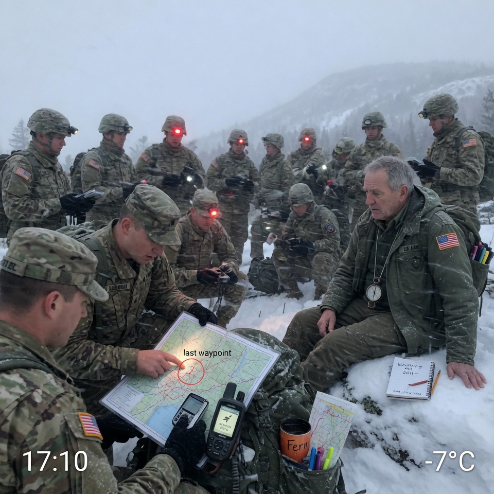 Every GPS Died at 3,200 Feet — Old Green Beret Walked 28 Soldiers Out by Boot Feel