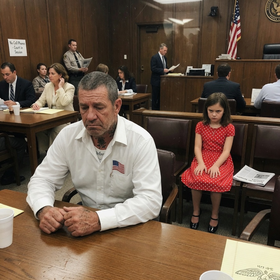 A Hells Angels Biker Faced Prison for Theft… Until His Daughter Said One Sentence in Court