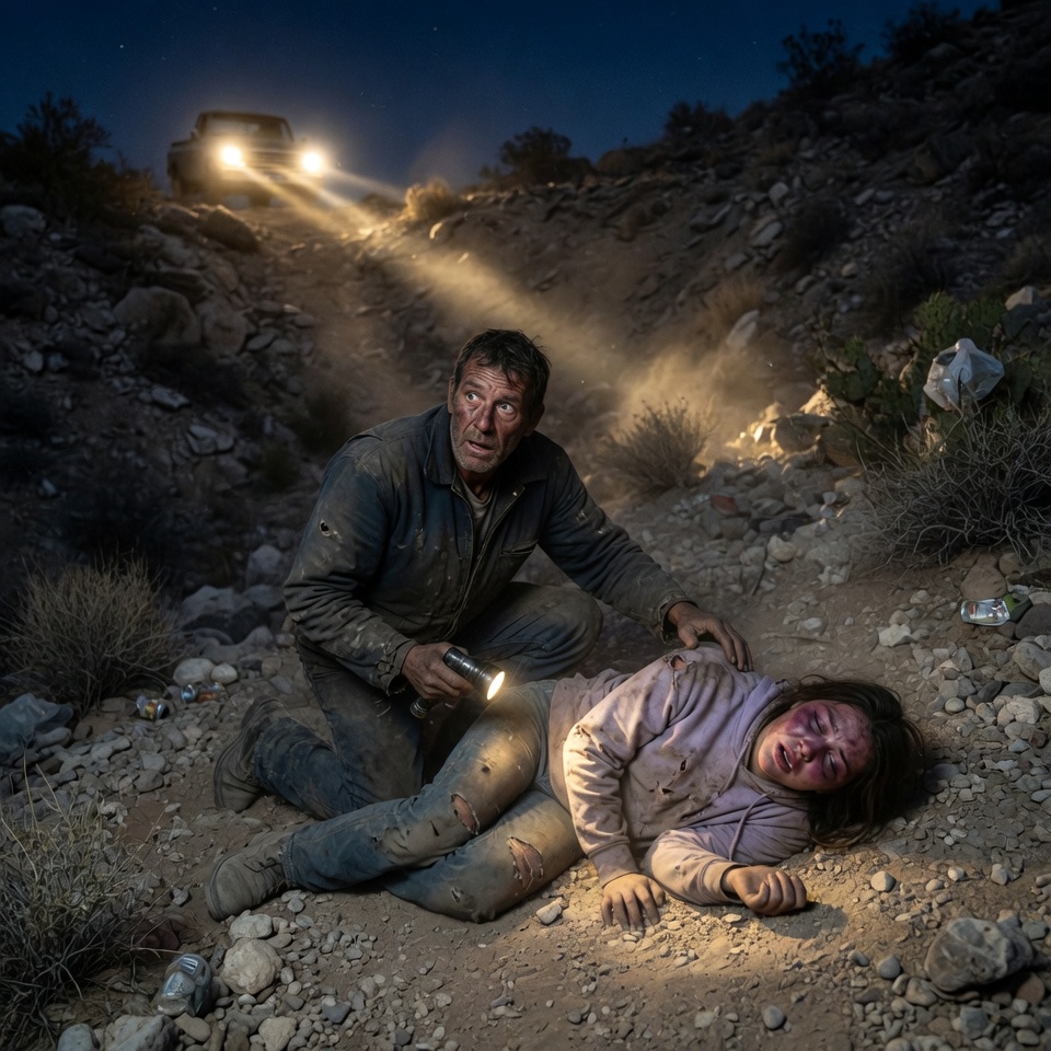 A broken girl in the Arizona dirt, and the 15-year-old ghost of my daughter staring back at me…