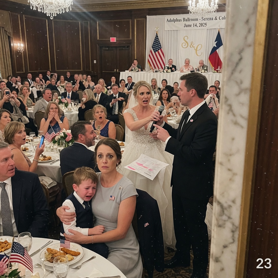 SO CRUEL! – My mother called me “USED GOODS” at my sister’s wedding while 200 guests laughed, my 5-year-old son shaking beside me… Then the groom grabbed the mic, pointed at my mother, and revealed a LIVESTREAM that changed everything. BUT WHO WAS THE REAL VILLAIN IN THAT BALLROOM?