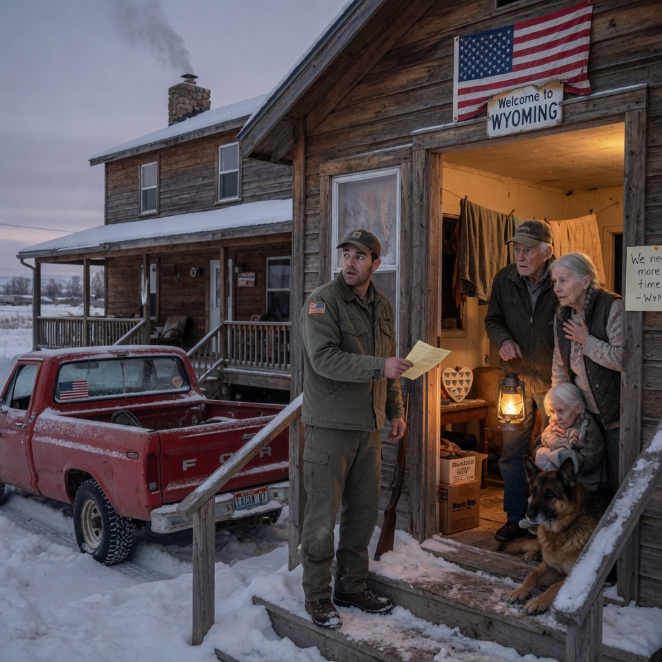 Marine Returned to His Abandoned Ranch After 7 Years — And Found an Elderly Couple Living There