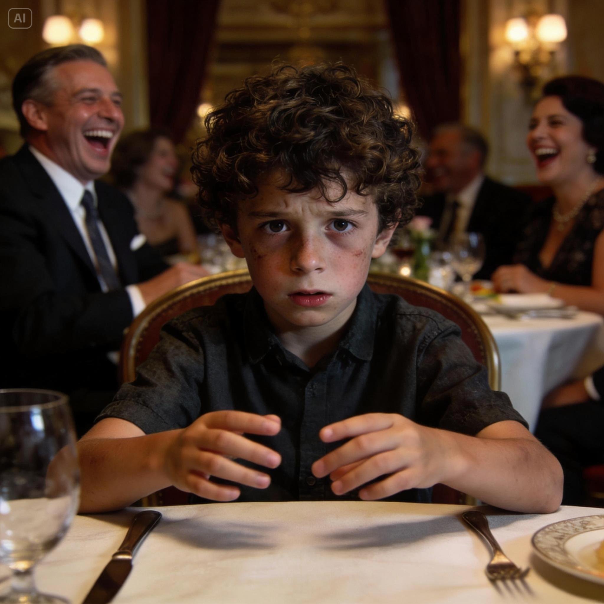 A billionaire’s deaf son begged for help in a crowded restaurant but everyone ignored him until a waitress stepped forward.
