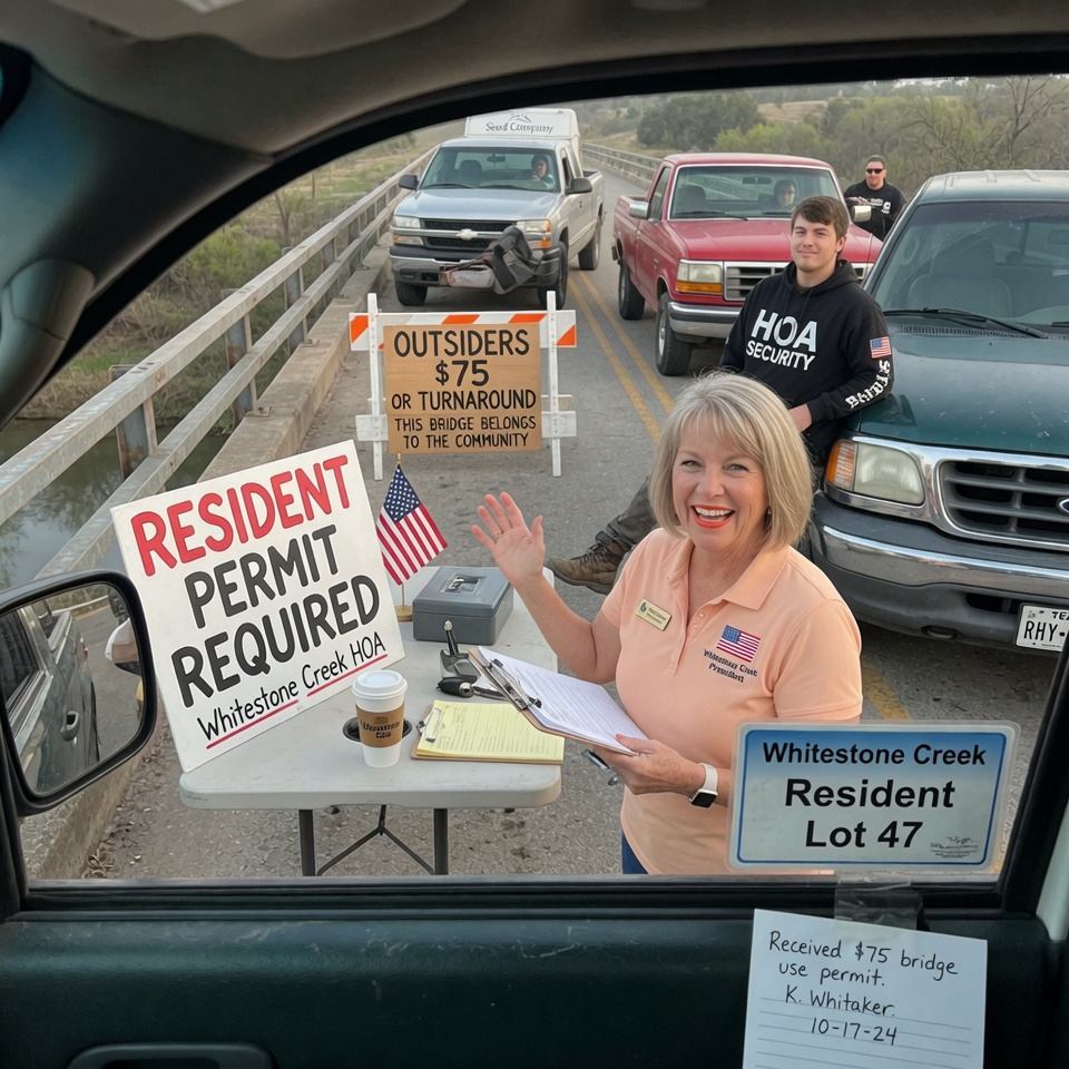 I Bought 6,000 Acres Outside the HOA — Didn’t Know I Owned Their Only Bridge