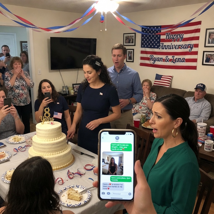 MY SISTER-IN-LAW TRIED TO RUIN MY MARRIAGE AT OUR ANNIVERSARY PARTY, BUT SHE EXPOSED HER OWN DECEIT INSTEAD