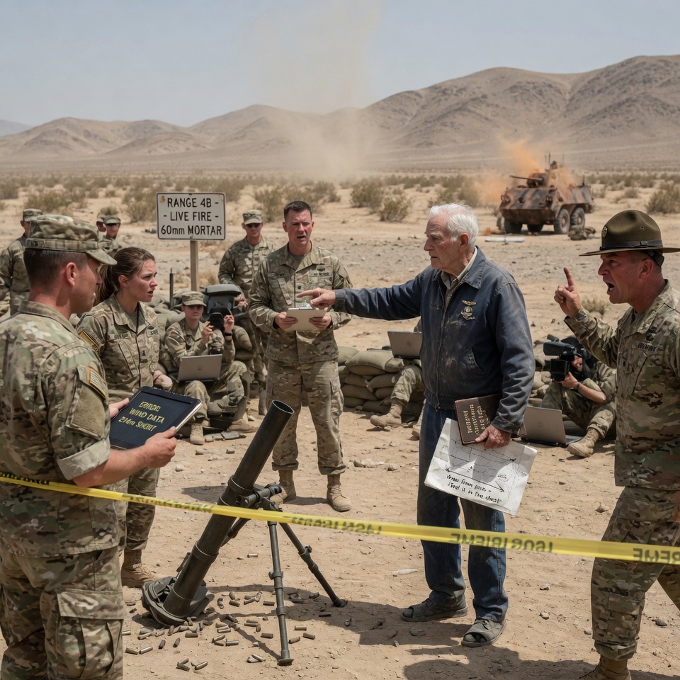 In Barstow, California, a grieving, impoverished 82-year-old widower was brutally mocked by arrogant troops. His next move shocked the entire military!