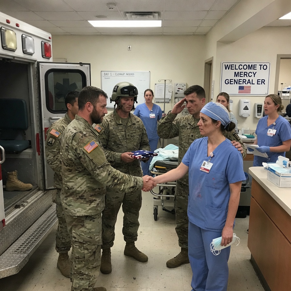 “Just a Float Nurse,” the Staff Said — Until Special Ops Landed and Asked for Her by Call Sign