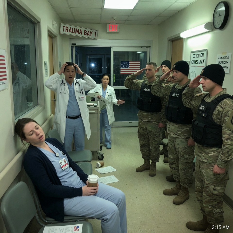 Nobody Knew the Soft-Spoken ER Nurse Was a Ghost — Until a Black Ops Team Arrived to Thank Her