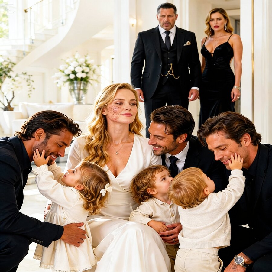 HE THOUGHT I’D HIDE FOREVER. BUT WHEN MY TRIPLETS CALLED HIS ENEMY “DAD