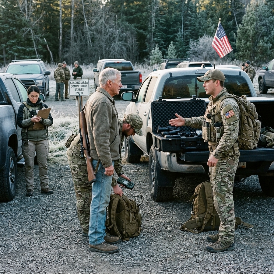 “That Wool Gets You Spotted in 10 Seconds” — Old Marine Crossed 260 Acres Undetected