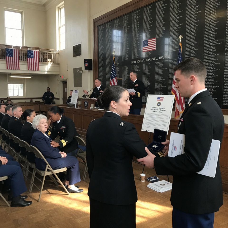 A Captain Tried To Escort Me Out Of My Promotion Ceremony—Not Knowing I Was The One Being Pinned