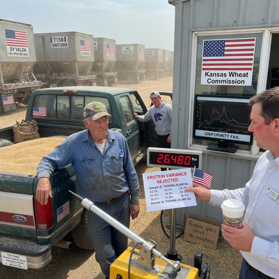 “WE DON’T HAVE A BIN FOR YOUR WHEAT,” THE ELEVATOR MANAGER SAID, TURNING AWAY 18,000 BUSHELS OF MY LIFE’S WORK. BUT HE DIDN’T KNOW WHAT WAS HIDING IN MY OLD BARN — AND NEITHER DID I, UNTIL A DESPERATE RANCHER SHOWED UP WITH A BLANK CHECK. WHAT HAPPENED NEXT SHOCKED THE WHOLE COUNTY.