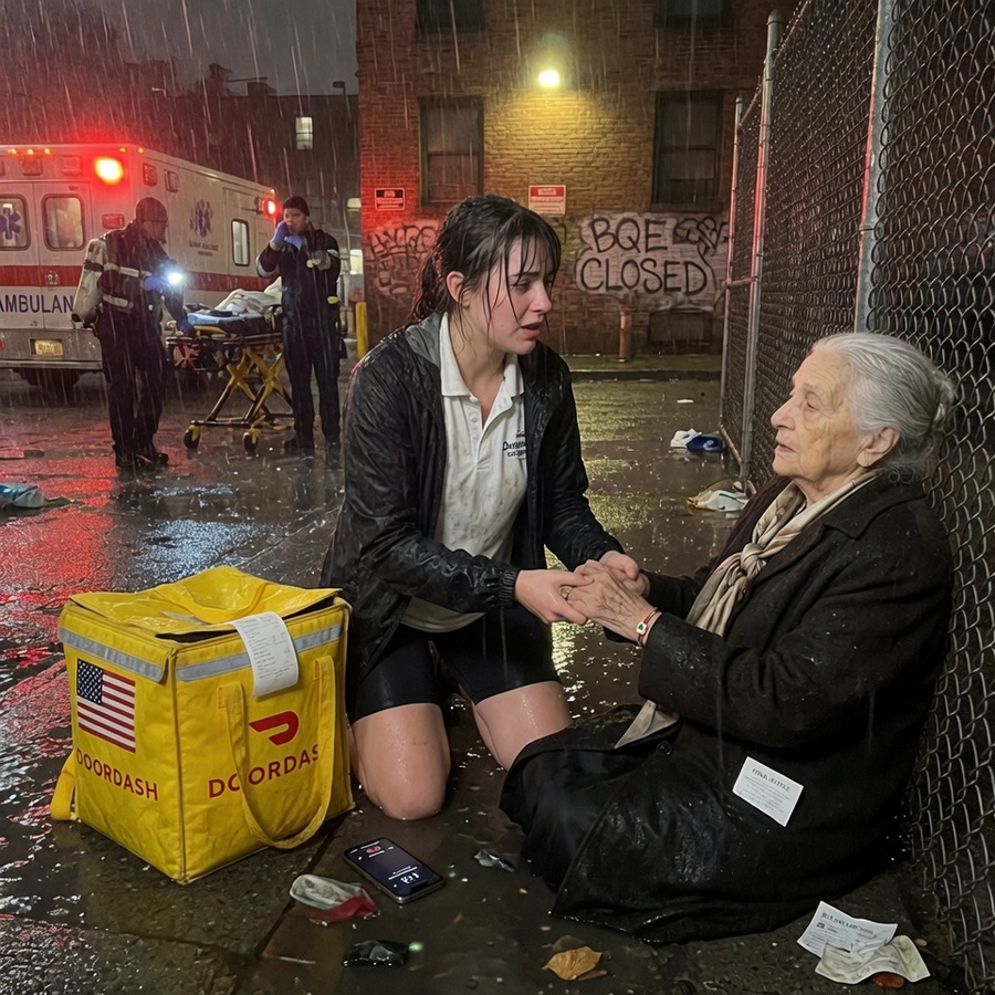 I SAVED A DYING OLD WOMAN IN THE RAIN—THEN HER MAFIA BOSS SON SHOWED UP AT MY DOOR AND EVERYTHING CHANGED