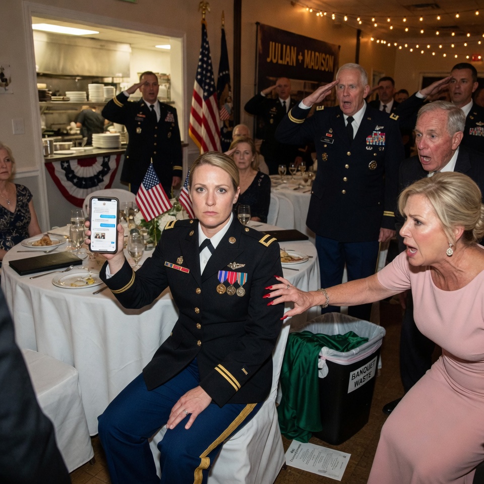 MY MOTHER RIPPED MY UNIFORM BEFORE THE WEDDING, YELLING MY MEDALS WOULD RUIN THE AESTHETIC. THE SILVER STAR GLINTED… A VETERAN ROARED. THE TRUTH ABOUT TABLE 9 IS UNTOLD. WHY WAS MY HONOR A CRIME?