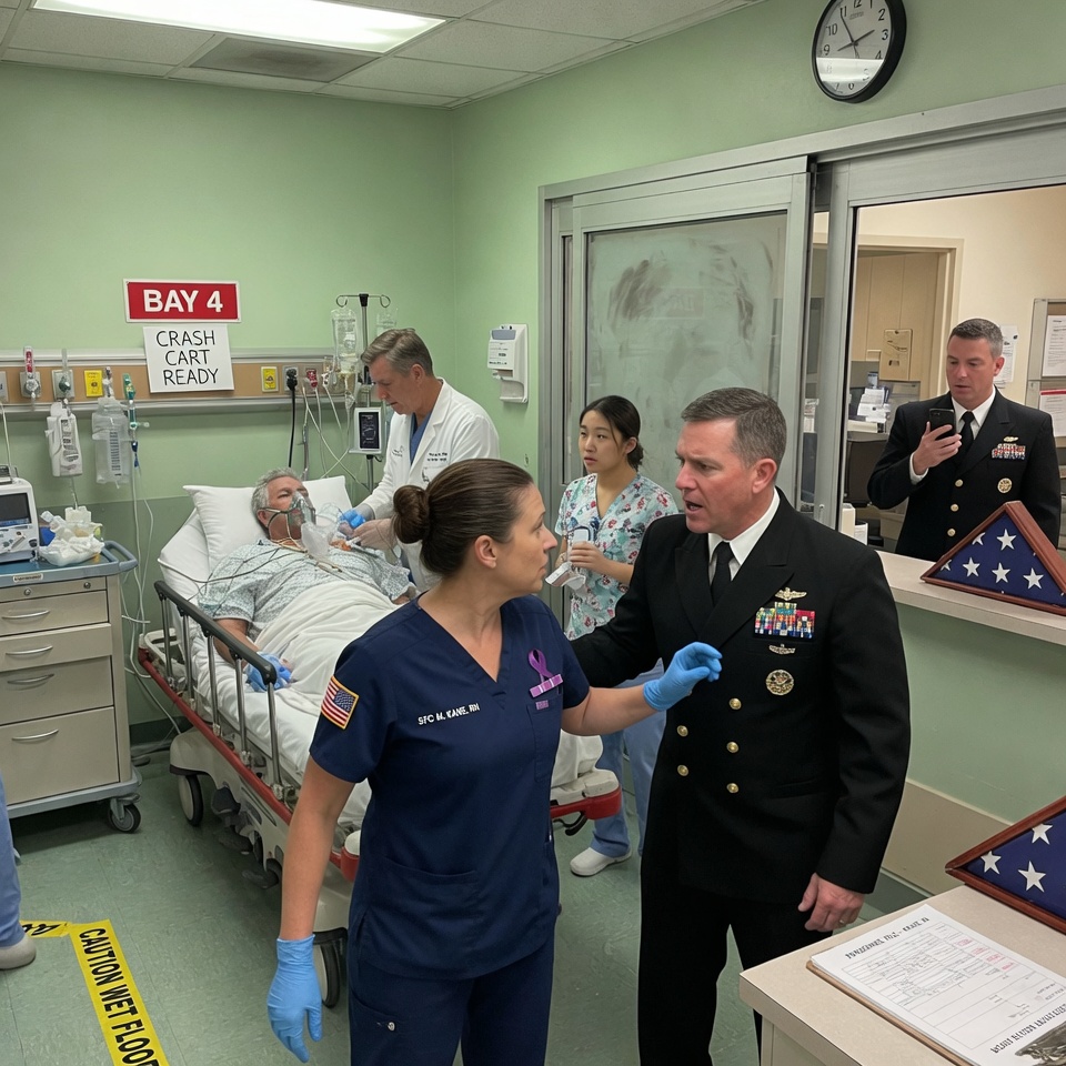 You’re Just a Nurse,’ the Commander Sneered — Before Realizing She Was the Veteran Who Taught Him