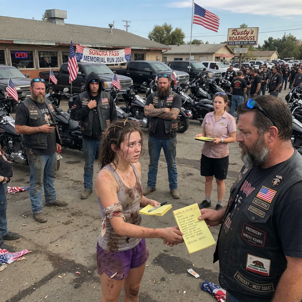 Deaf Student Ran Miles to Deliver Warning to Bikers–500 Hells Angels Answered and Turned Her World