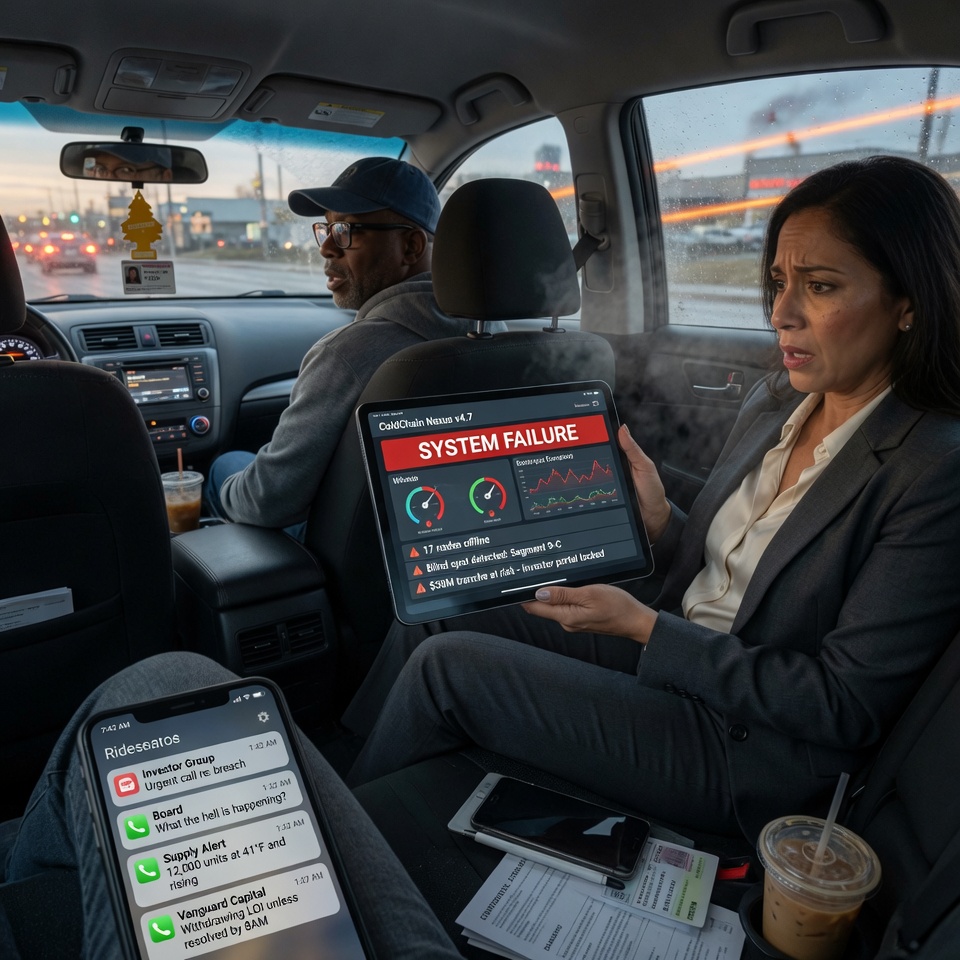A struggling Chicago father was just driving a rideshare to survive. He never expected his passenger to be a CEO fighting for her life.