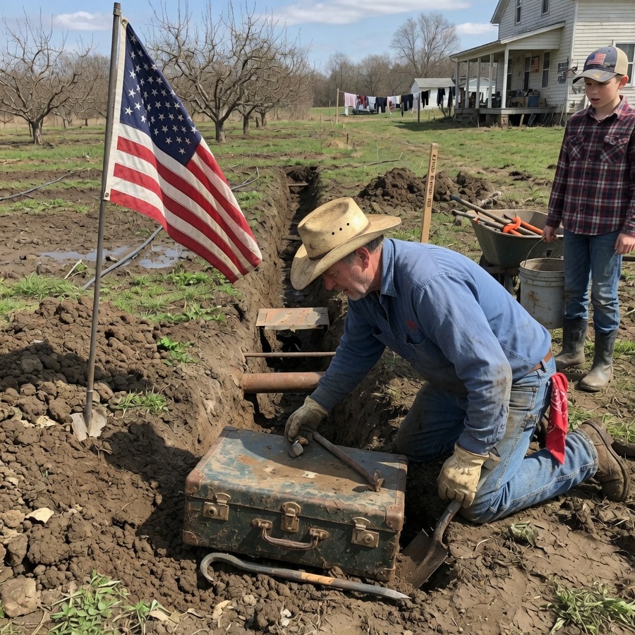 THEY CALLED MY FARM CURSED AND WAITED FOR ME TO FAIL—BUT A STRANGER SLEEPING IN MY BARN UNCOVERED THE TRUTH BURIED BELOW