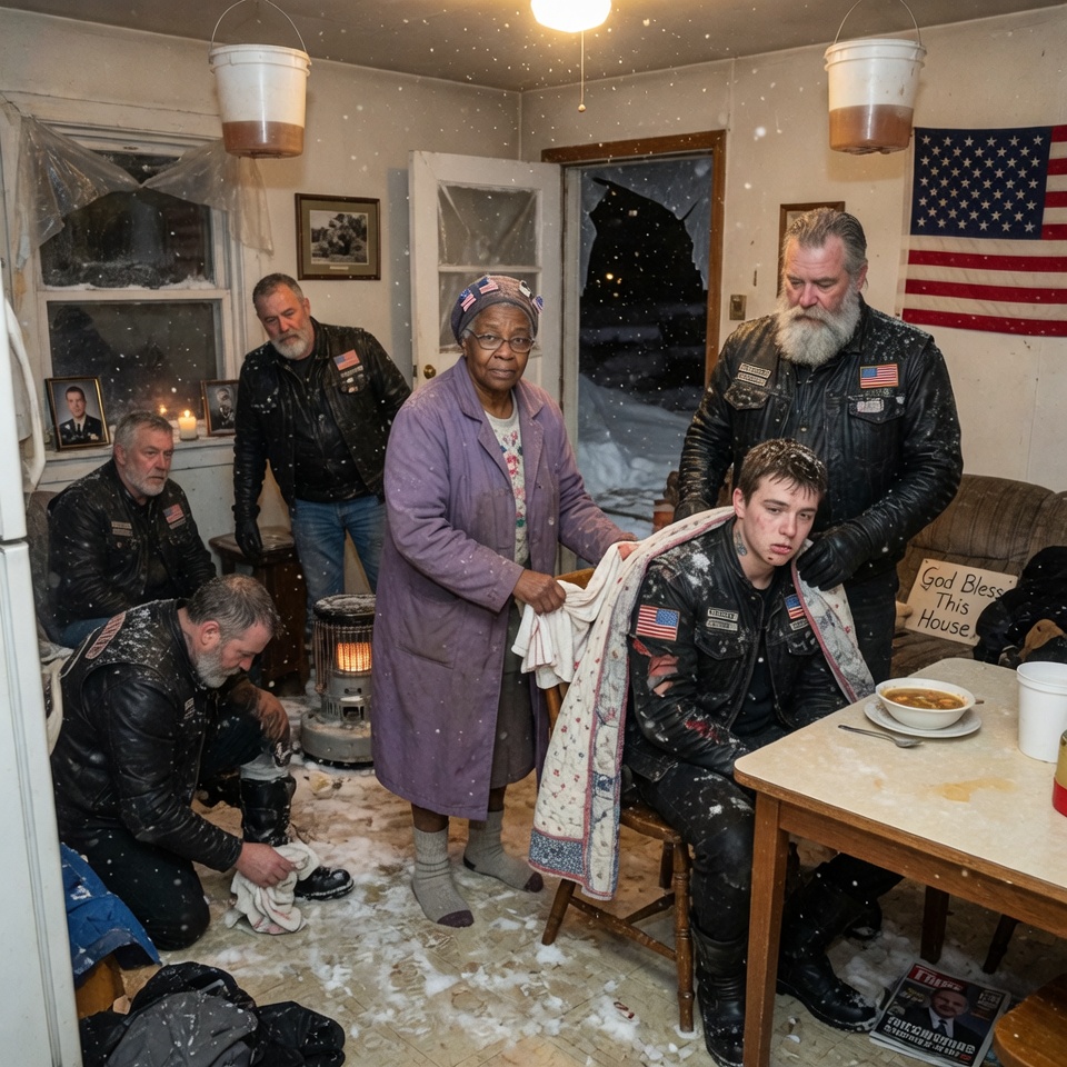 Grandma Sheltered Hells Angels in Blizzard — What Happened Next Morning Will Shock You