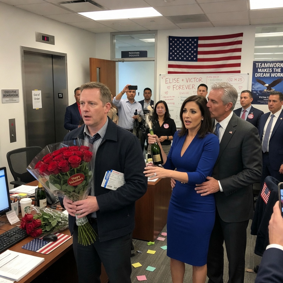 He brought $200 roses for his wife of 18 years, but the diamond on her finger wasn’t his… He walked in with a surprise, but became the punchline in her office betrayal. WHAT HAPPENED IN THAT OFFICE LEFT EVERYONE SPEECHLESS?