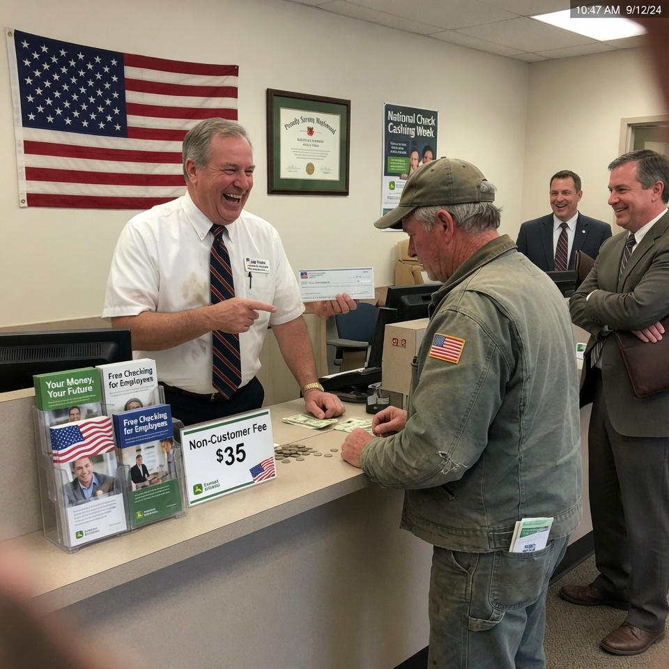 The Bank Charged Him $35 to Cash His Own Check — a 1974 Federal Law Cost Them $890,000