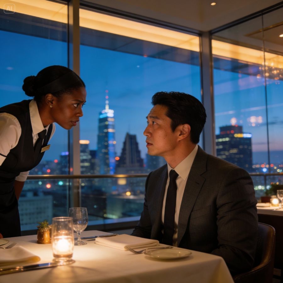 The Invisible Waitress Who Heard A Deadly Lie In A Buckhead Penthouse And Risked Everything To Save A Stranger.