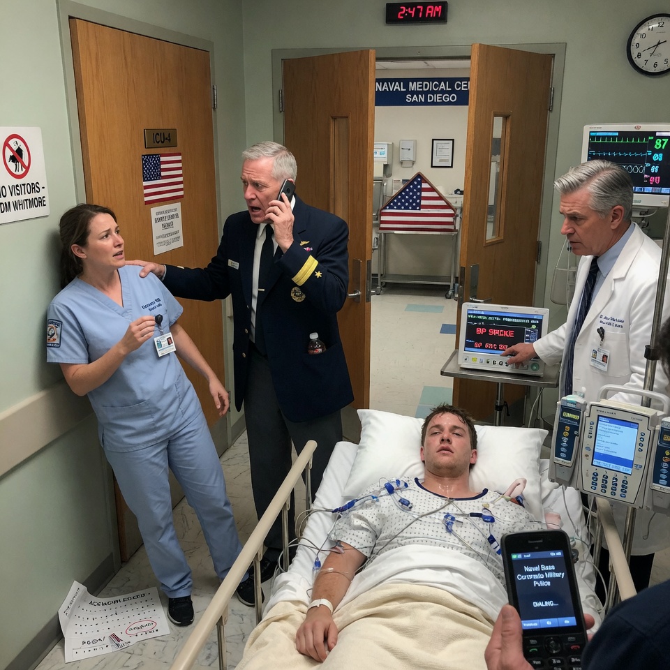 The SEAL Admiral’s Son Was in a Vegetative State — Until the New Nurse Used a Military Technique