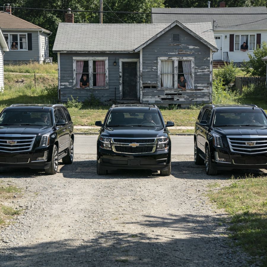 A poor widower adopts three sisters everyone rejected. Ten years after they were taken, three SUVs roll into town.