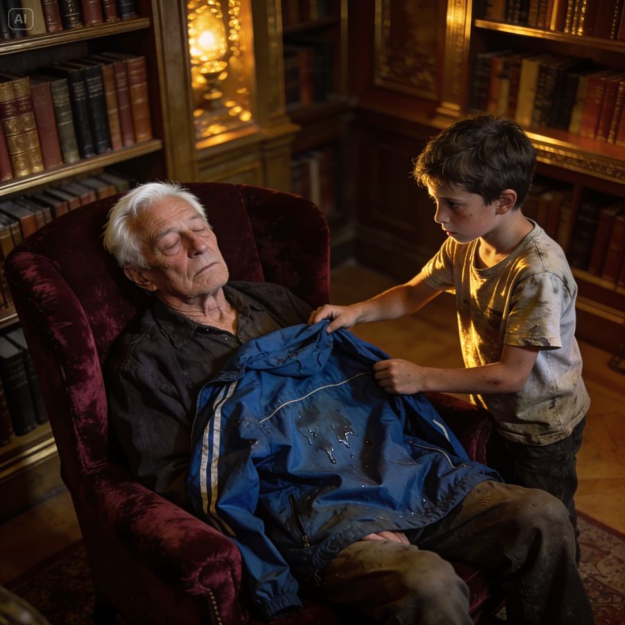 A billionaire faked a nap to test his maid’s son, but the boy’s reaction shattered his cold heart forever.