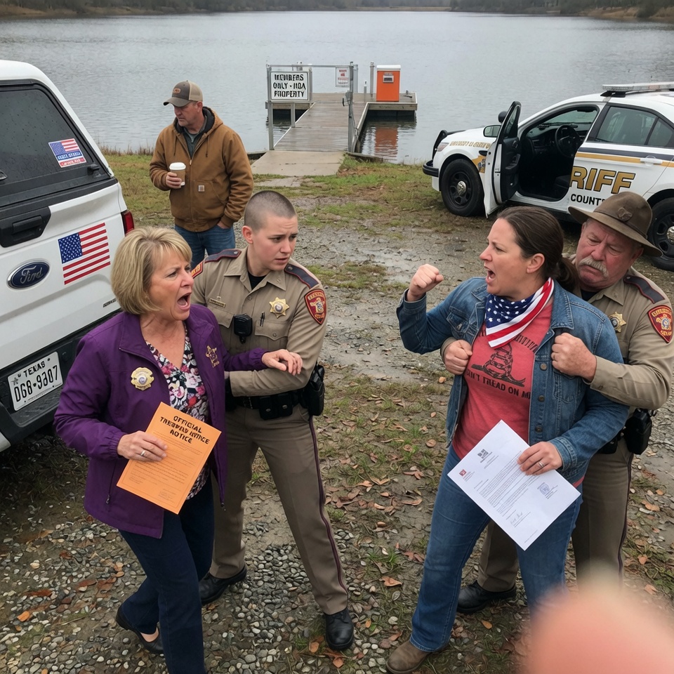 HOA Called 911 Over the Old Lake I Bought — So I Used Federal Waterway Law to Lock Their Marina!