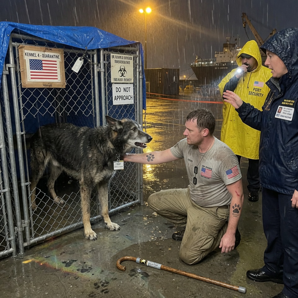 Marine Veteran Thought His K9 Died in War — Breaks Down When He Finds Him Alive at the Harbor