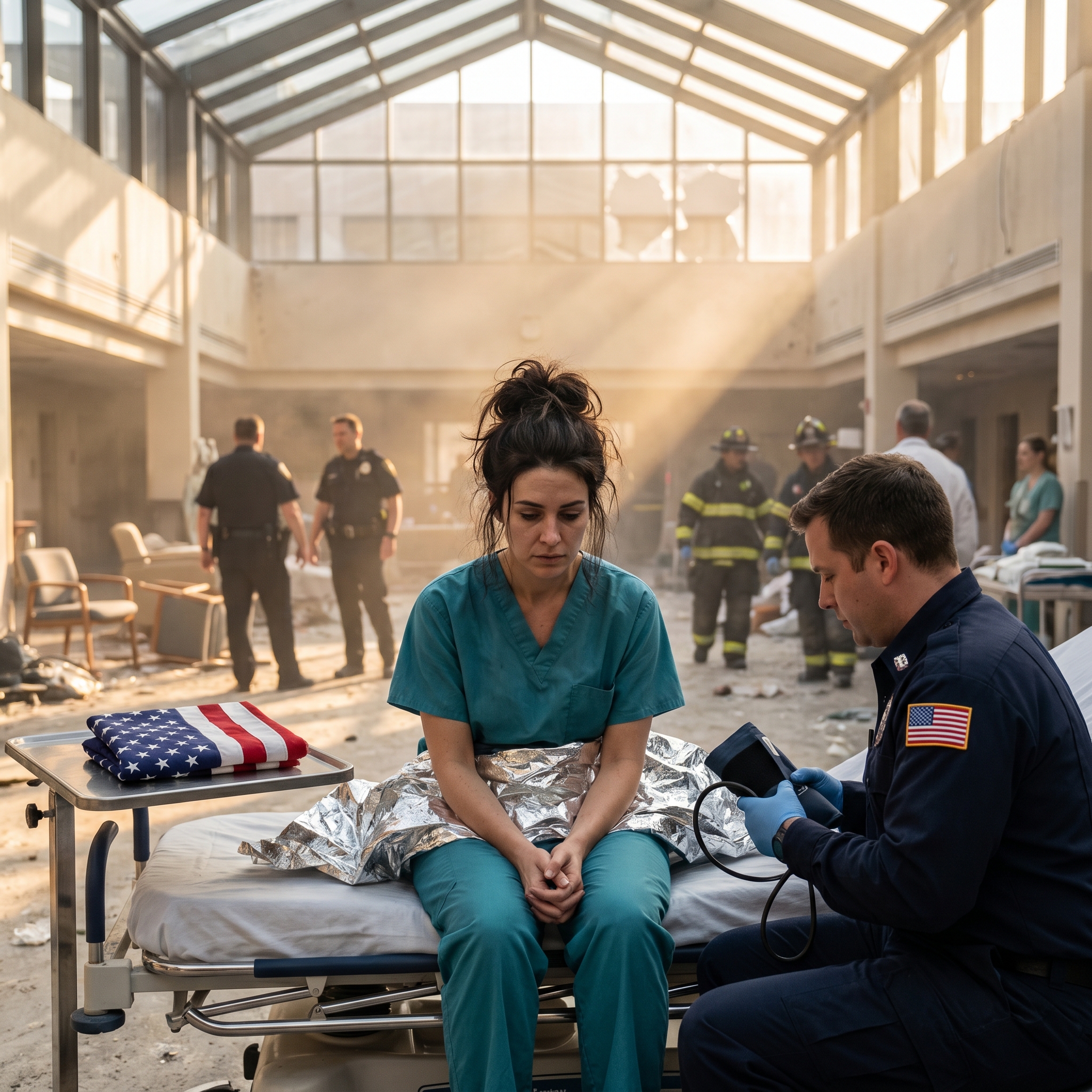 Mercenaries Seize the Hospital – Unaware the Quiet Nurse is a Former Marine Sniper