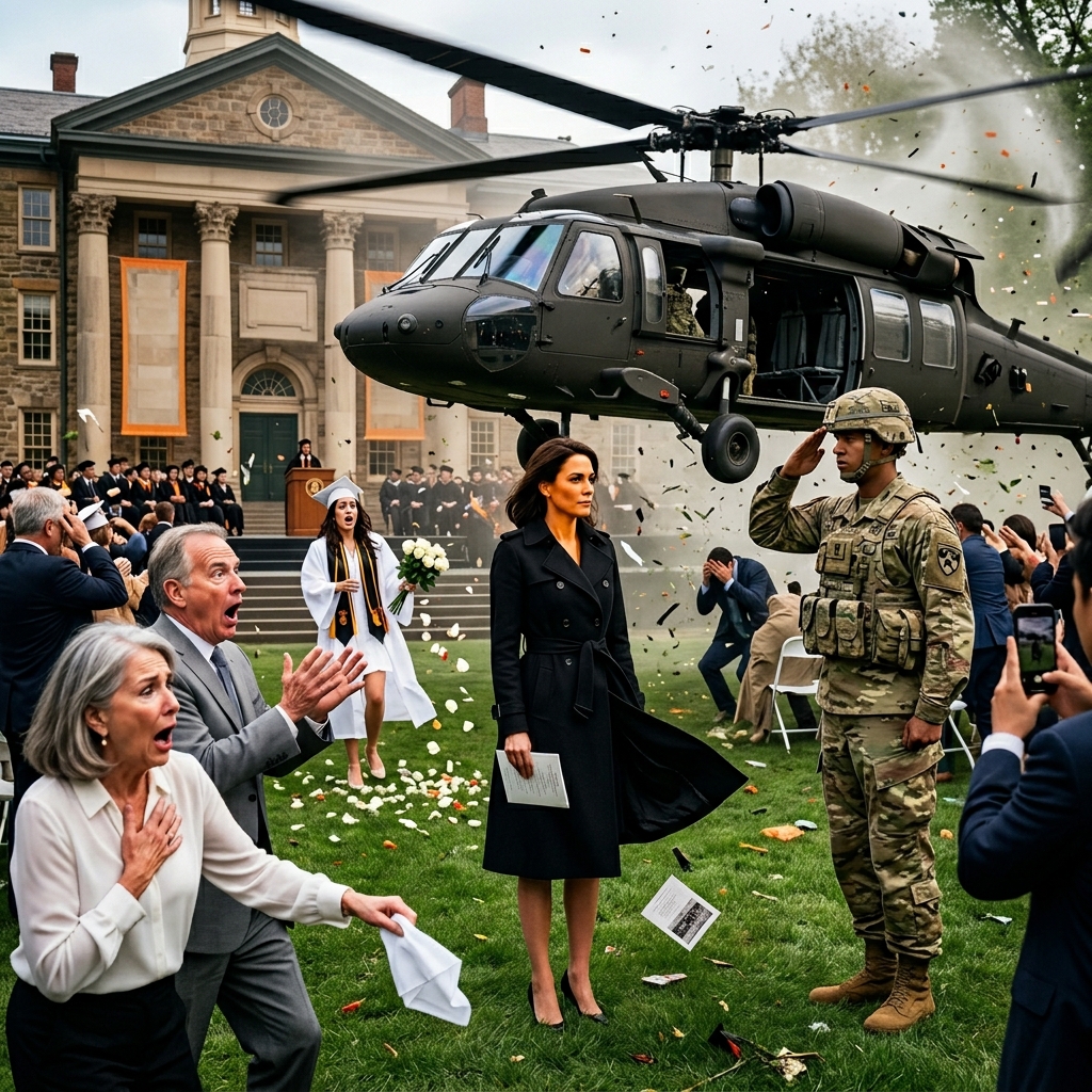 My family called me the disappointment at my sister’s Princeton graduation while I sat three rows behind them. Then a Blackhawk landed on the quad and a soldier stepped out looking for me.