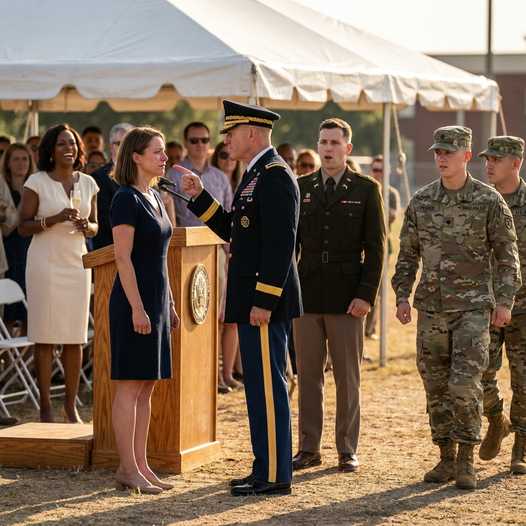My father-in-law ordered military police to remove me from his base in front of hundreds of people. Then a four-star general arrived, looked at me once, and said, “That’s Reaper Two.”