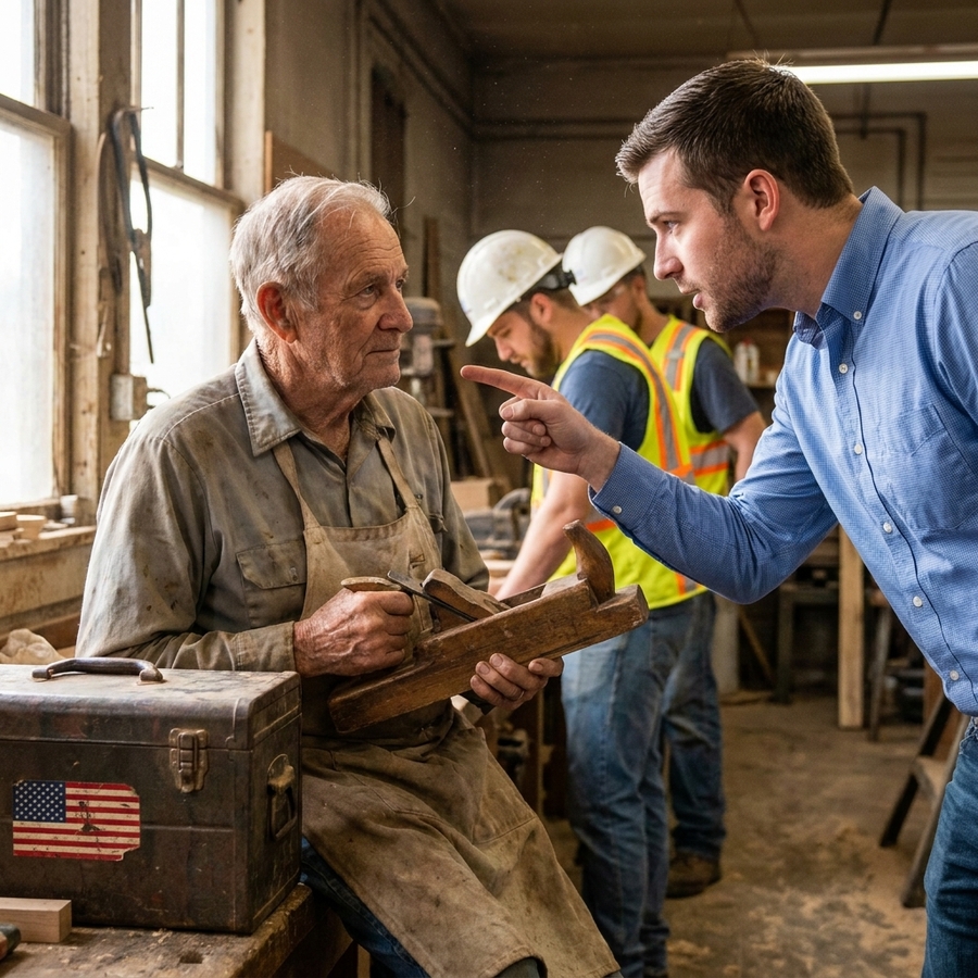 A Corporate Manager Told My 72-year-old Grandfather to Clean Up His Trash Heap or Face Legal Action—What Did He Do?