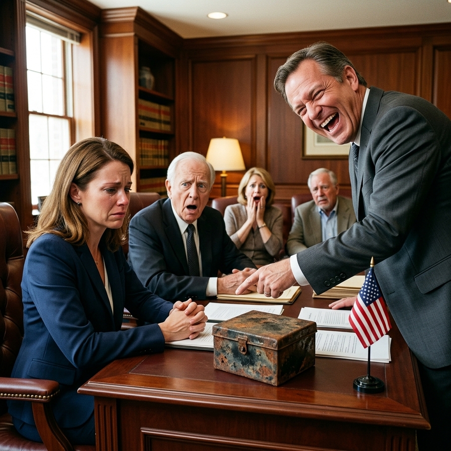 My Brother Inherited 40 Million While The Lawyer Handed Me A Rusted Metal Box— The Thing Inside The Box Changed My Life