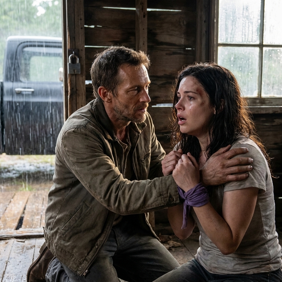 I Saved A Girl From Being Tied To Death In An Abandoned Cabin Deep In The Woods— She Looked Me Dead In The Eye And Said