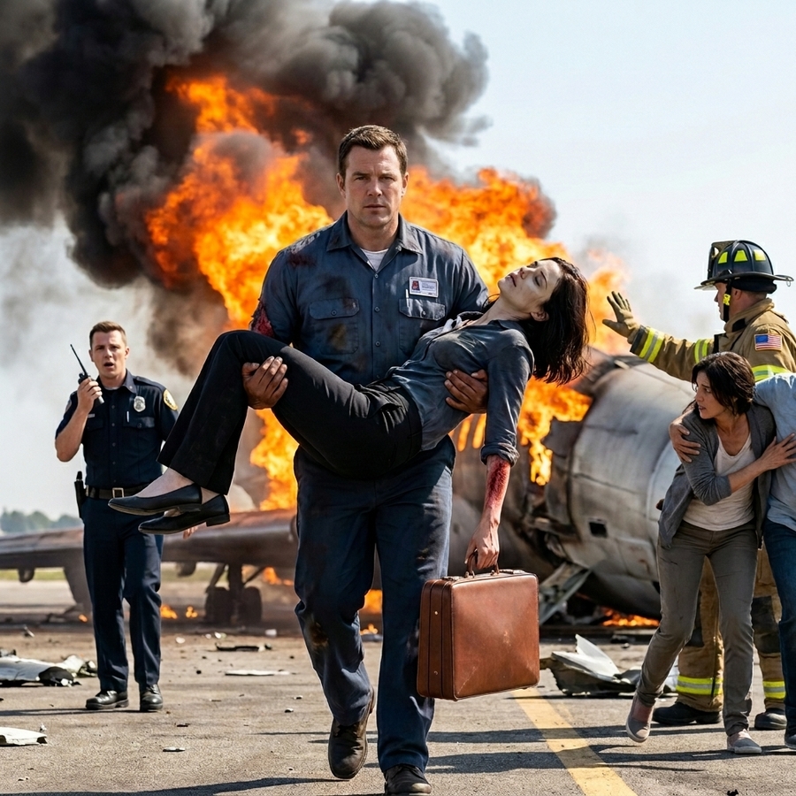 I Saved A Strange Woman From The Fire Of A Plane Crash— Then She Bought The Bank That Was Trying To Take My Home From Me