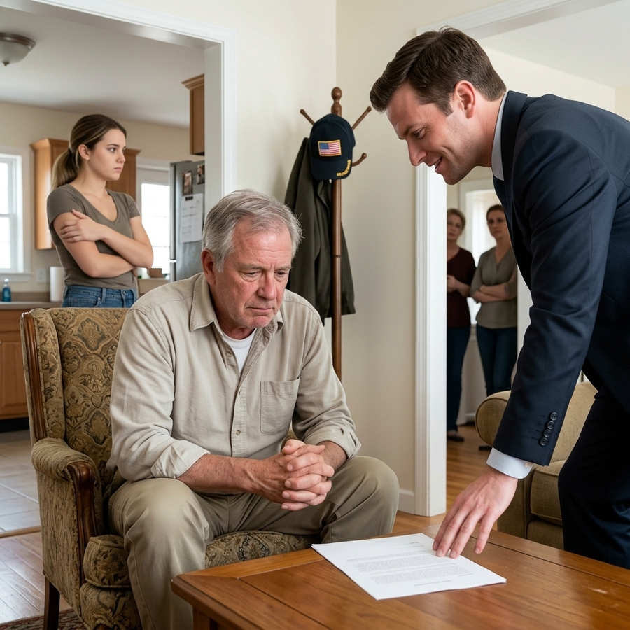 My Son-in-law Tried To Have Me Declared Incompetent To Steal My Home After My Wife Died— I Played Along With Him Until