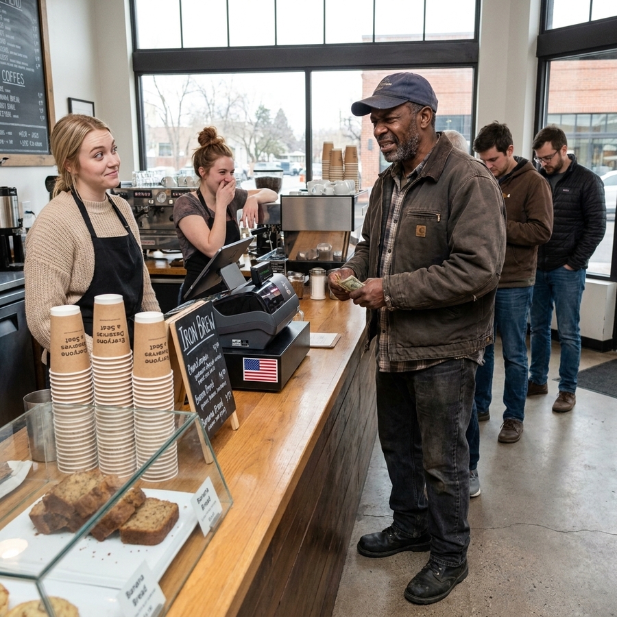 I BUILT A COFFEE SHOP WHERE EVERYONE BELONGED, THEN MY OWN CASHIERS TOLD ME TO LEAVE LIKE TRASH