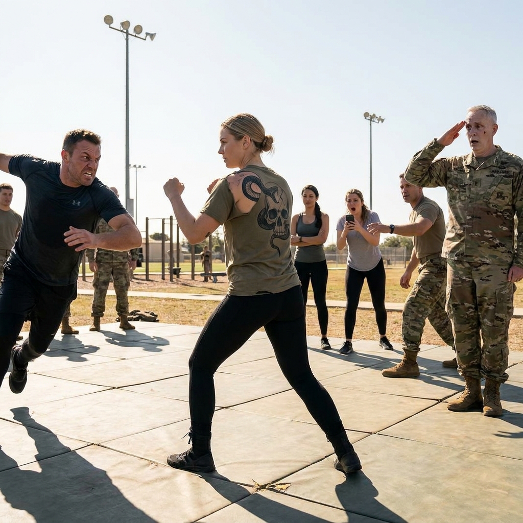 My platoon laughed as they dumped hot food down my back during morning chow. I took the humiliation until my torn shirt exposed the coiled viper.