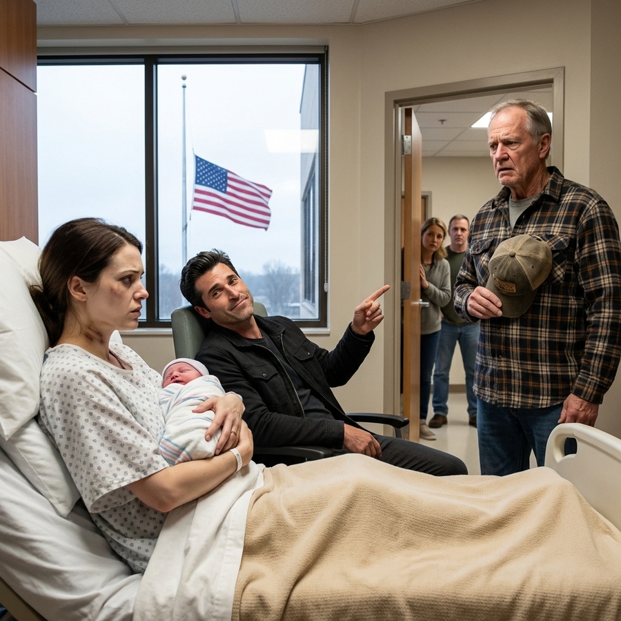 My Husband Choked Me Hours After I Gave Birth To Show Me Who The Boss Of This Family Is— Until He Saw The Faded Tattoo On My Uncle’s Arm And Started Throwing Up From Absolute Fear