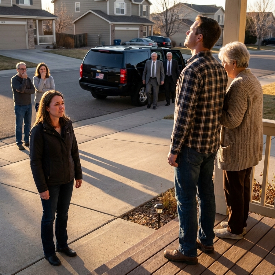 My Husband Sold Our Home Behind My Back While I Buried My Grandmother. Then A Black SUV Arrived With One Envelope That Changed Everything