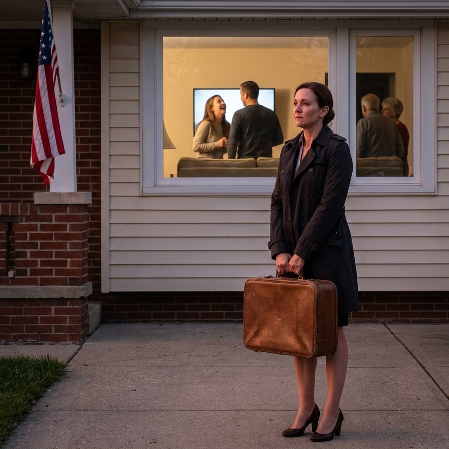My Family Threw My Bags Into The Yard And Locked Me Out Of My Home After My Long Trip— They Had No Idea What I Would Do To Take It Back