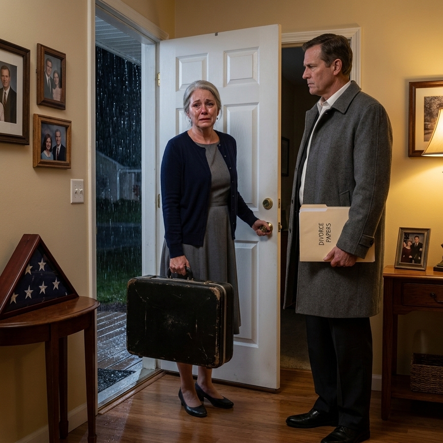 MY HUSBAND THREW ME OUT WITH ONE SUITCASE AFTER 30 YEARS OF MARRIAGE—THEN GRANDMA’S CABIN EXPOSED THE SECRET HE BURIED
