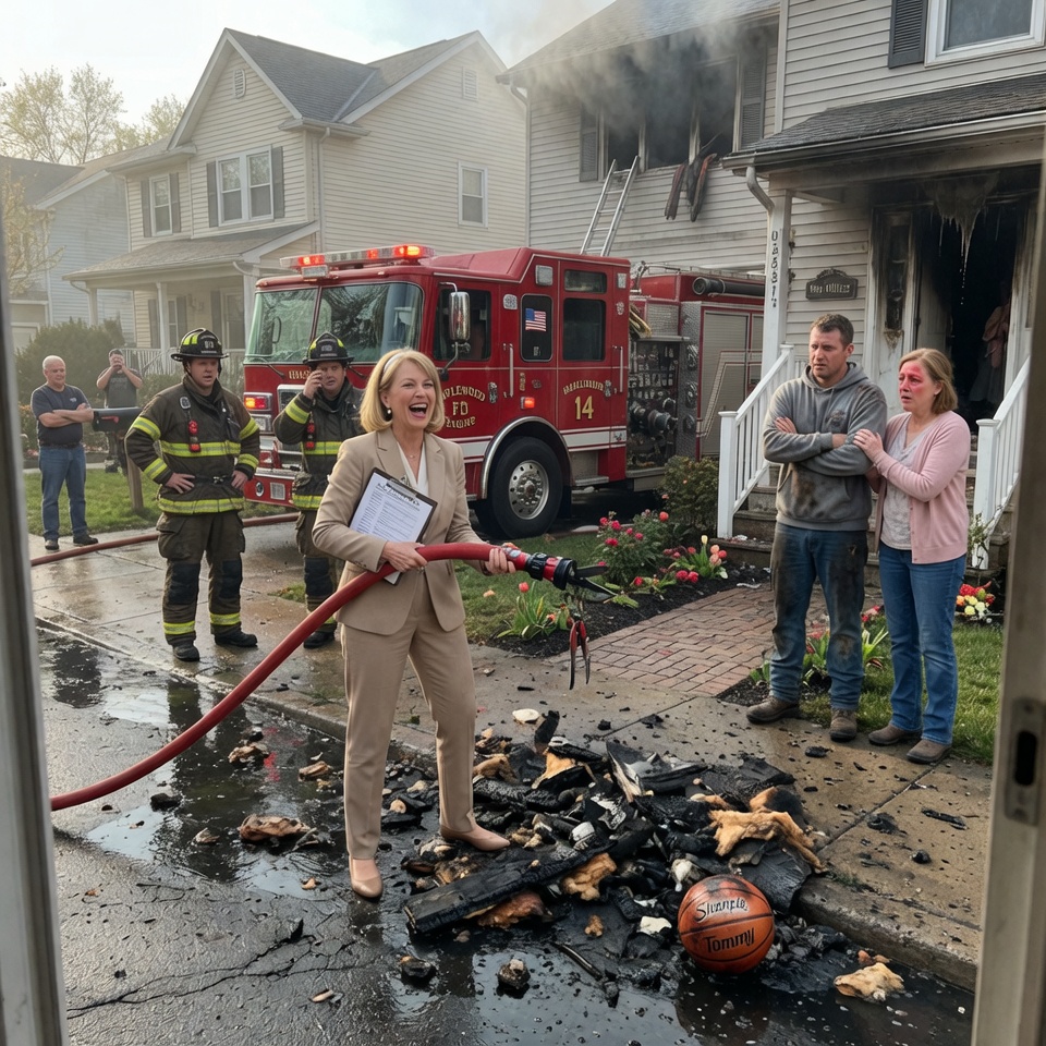 HOA Karen Cut Fire Truck’s Hose During an Emergency—So Residents Stepped In With the Perfect Gift