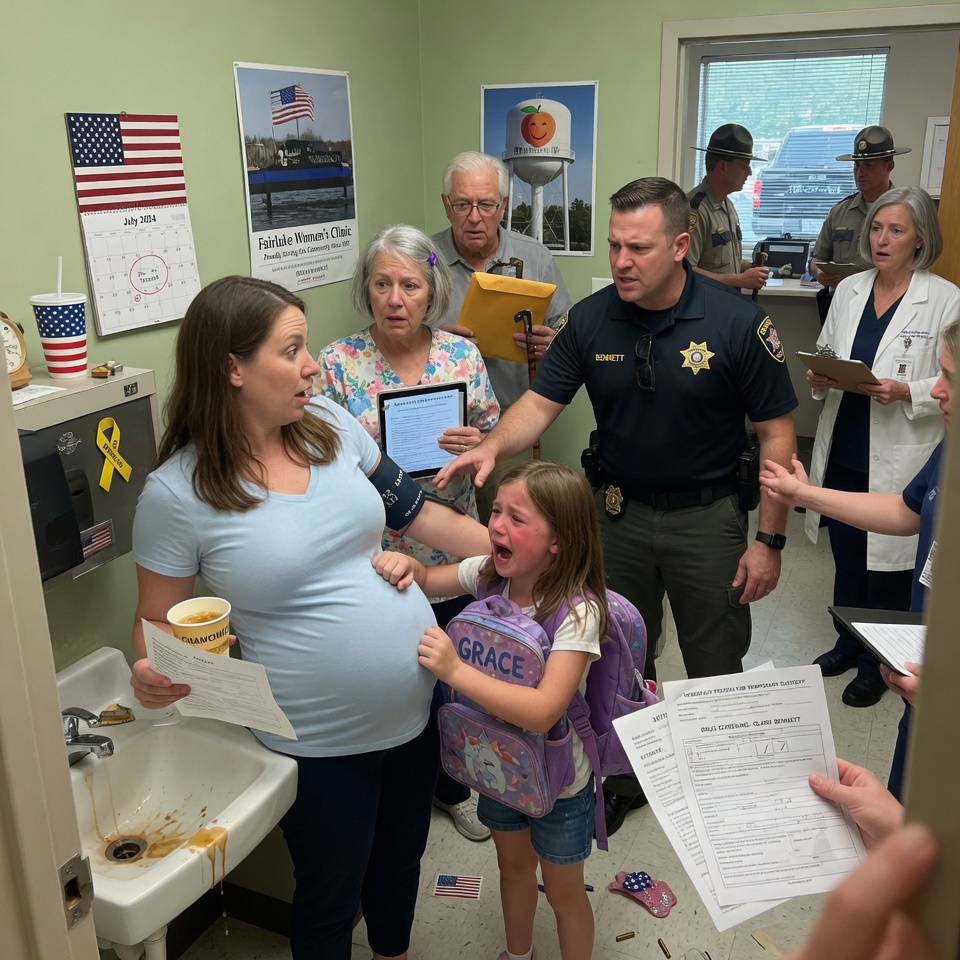 “MOMMY, DON’T SIGN!” MY DAUGHTER’S VOICE SHOOK AS THE NURSE SLID THE CONSENT FORM FORWARD.